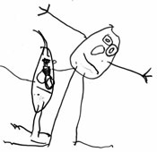 "Два огурца", художник Лена