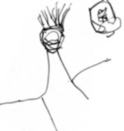 "Две качели", художник Лена